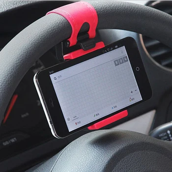 

Car Steering Wheel Clip Mount Holder Mobile Phone GPS For Volkswagen POLO Golf 5 6 7 Passat B5 B6 B7 Bora MK5 MK6 Tiguan