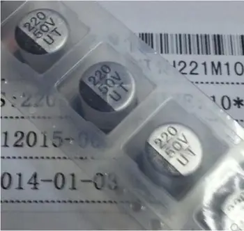 

50PCS 50V220UF 220 50v 10*10.2mm SMD