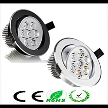 1 шт. круглый Диммируемый светодиодный светильник потолочный Точечный светильник 6 Вт 9 Вт 12 Вт 15 Вт 21 Вт ac110-230V потолочный встраиваемый светильник s Внутреннее освещение