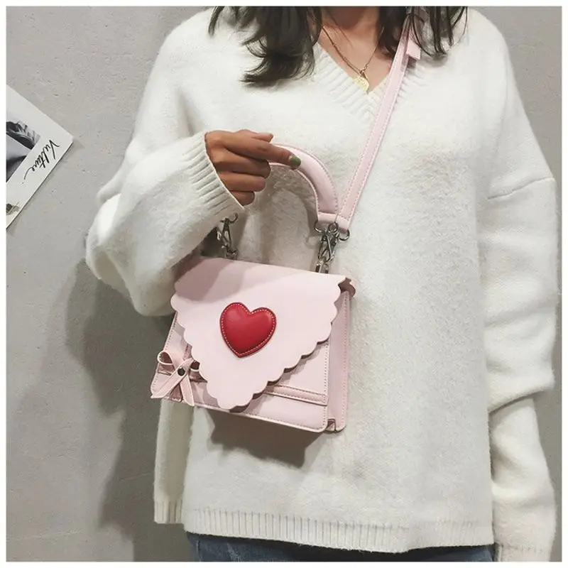 Женская мода для девушек Горячая Распродажа розовая Милая сумка через плечо яркие однотонные повседневные жесткие сумки корейский стиль