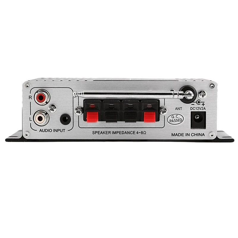 Цифровой Hi Fi 12 В мини автомобильный усилитель стерео аудио с поддержкой CD DVD MP3
