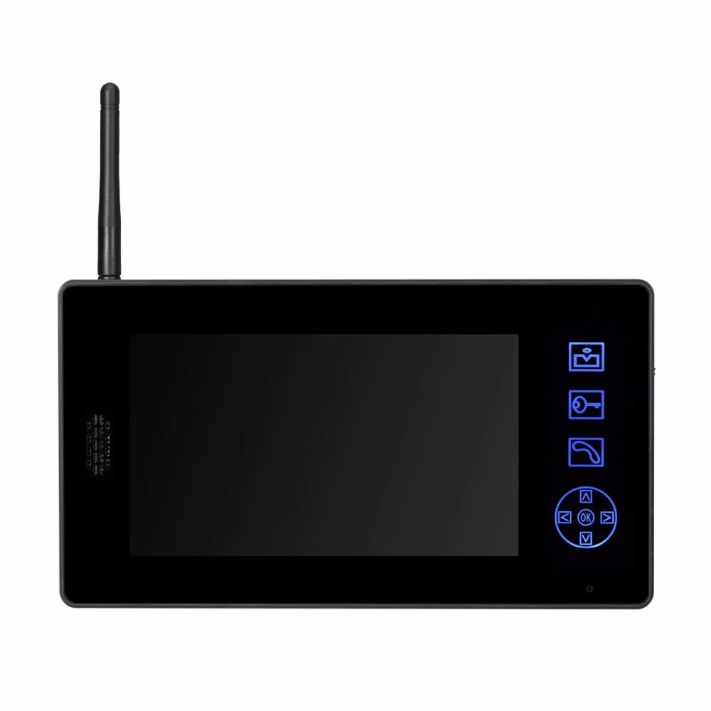 YoBang Security 7 дюймов 2 4G беспроводной цветной видеодомофон дверной звонок ИК