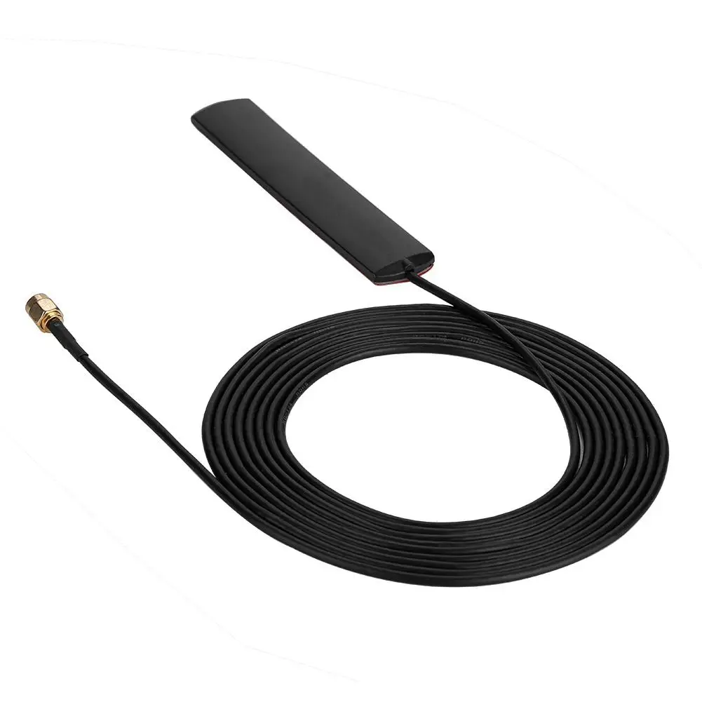 

30MHz -1200MHz Wideband Scanner Mobile Radio Antenna Glass Mount Connector SMA Male Head Wideband Receiver