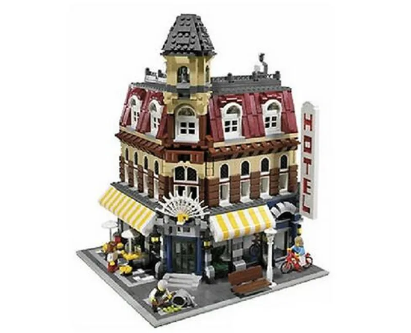 Beste CX 15002 2133Pcs Model building kits Compatibel met Lego 10182 Cafe Hoek Model Building 3D Bricks figuur speelgoed voor kinderen