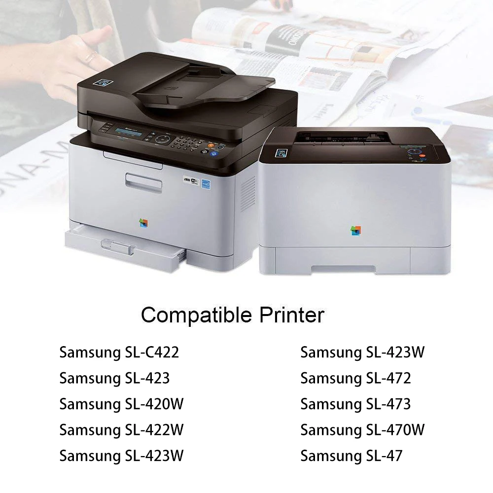 Shizhi совместимый картридж с тонером для принтера для samsung CLT-K405S CLT 405 S для samsung C422 423 420 W 422 W 423 W 472 473 470 W, 47(Европа) принтер