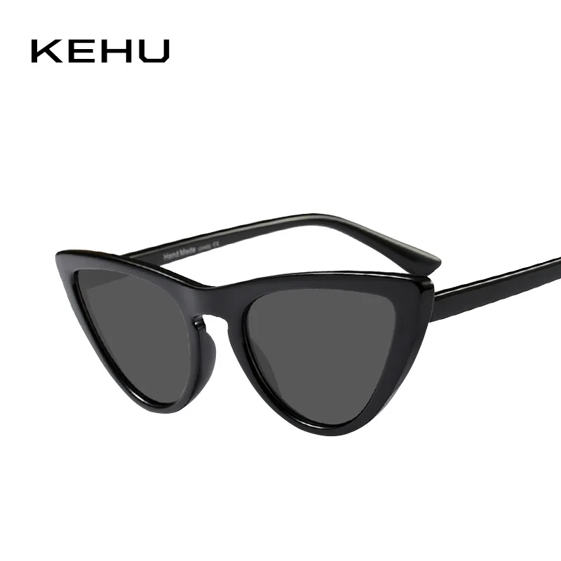 

KEHU New Fashion Hot Sell Cat Eye Women Sunglasses Retro Style Unique Design Cat Eye Elegant Temperament Women Glasses K9271