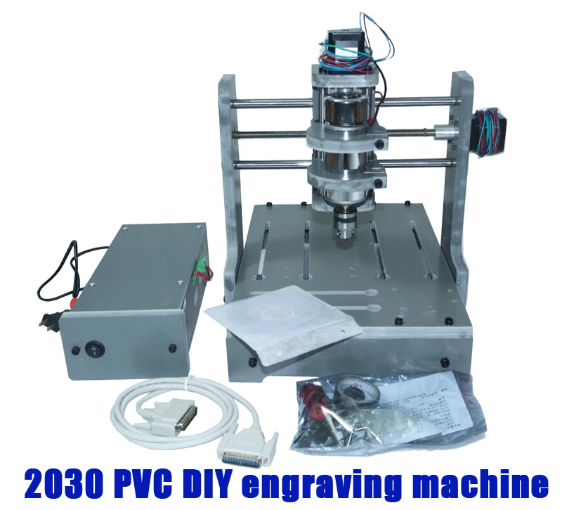 Small CNC milling engraving machine 2030 PVC DIY engraving 