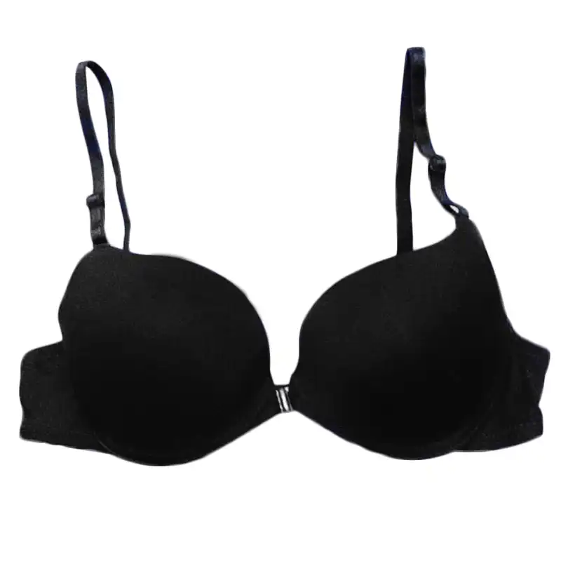 super push up bra for small breast young girls front closure women sexy