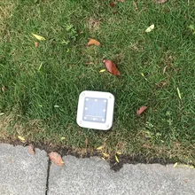 Солнечный грунтовый светильник Водонепроницаемая садовая дорожка настенная лампа со светодиодами Солнечная лампа для дома подъездная дорога газон дорога#612g30