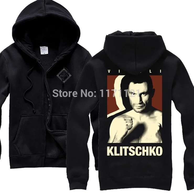 6 видов Винтаж mma боксер Klitschko хлопок молния толстовки оболочка куртка бренд уличная бокс герой победитель скейтборд настроить - Цвет: 6