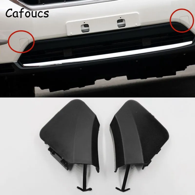 

Cafoucs Car Trailer Cap For Toyota Highlander 2011 2012 2013 Front Bumper Towing Hook Eye Cover 5212-0E060 52127-0E070
