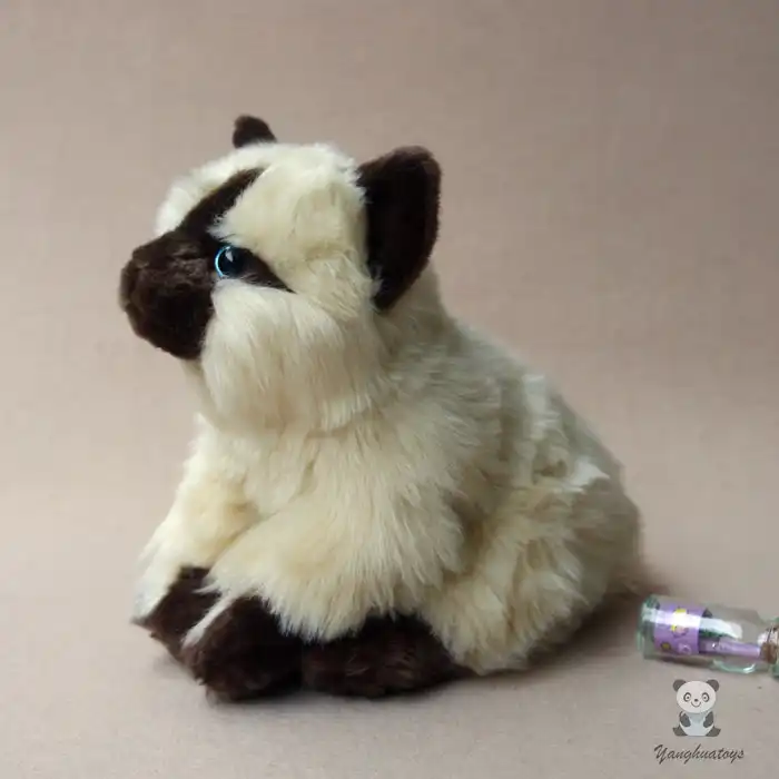 peluche de gato siames