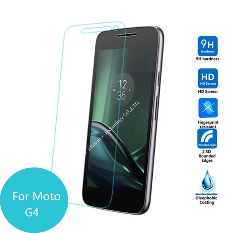 

For Motorola Moto G4 Tempered glass Screen Protector 9h 2.5 Safety Protective Film on G 4 Plus 4TH Xt1625 Xt1644