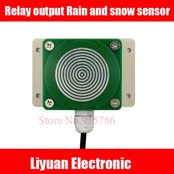 

Rain and snow sensor / Relay output wind and rain transmitter / 10~30V rain detection weather station greenhouse dedicated