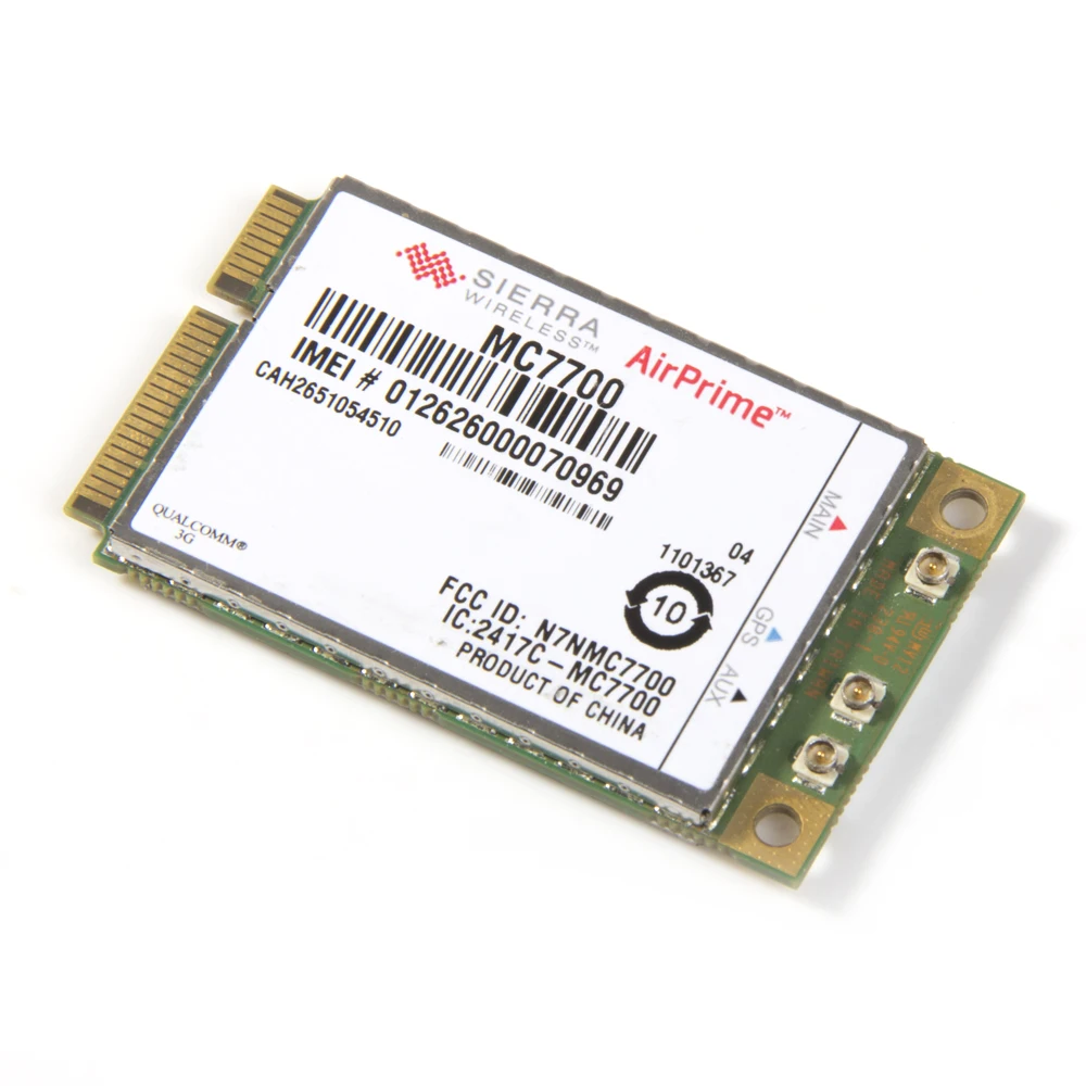 Разблокированный Sierra MC7700 беспроводной 3g WWAN gps модуль 3g HSPA LTE 100 Мбит/с WWAN PCI-E карта gps для лэптоп ноутбуки планшет