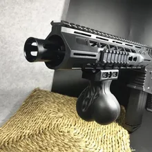10 cm Tactical Modified Nylon Stock Grip Appearance Modification Grip Black Parts For Nerf Gun Modification worker dagger cover updated version modified kit kriss vector imitation kit special for nerf stryfe modify outdoor toy gun parts