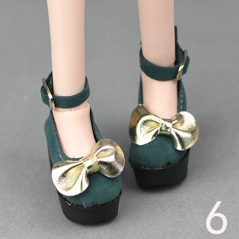 Модные туфли 6 см в разных стилях обувь для куклы 1/4 BJD на высоком каблуке 45 50 кула