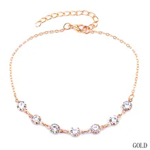 Винтажные Модные женские ножные браслеты с кристаллами из нержавеющей стали, браслет-цепочка для обуви, ювелирные изделия для ног