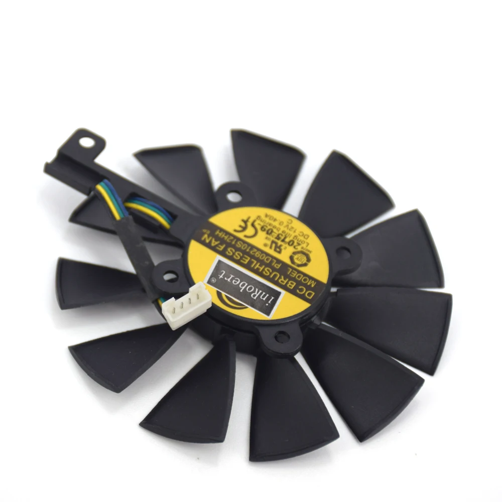Вентилятор охлаждения для видеокарт 88 мм PLD09210S12HH 4PIN кулер ASUS STRIX GTX 960 970 1050 1070 1080 RX