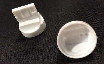 

500pcs White T20 auto lamp bases plug DC12V 12A