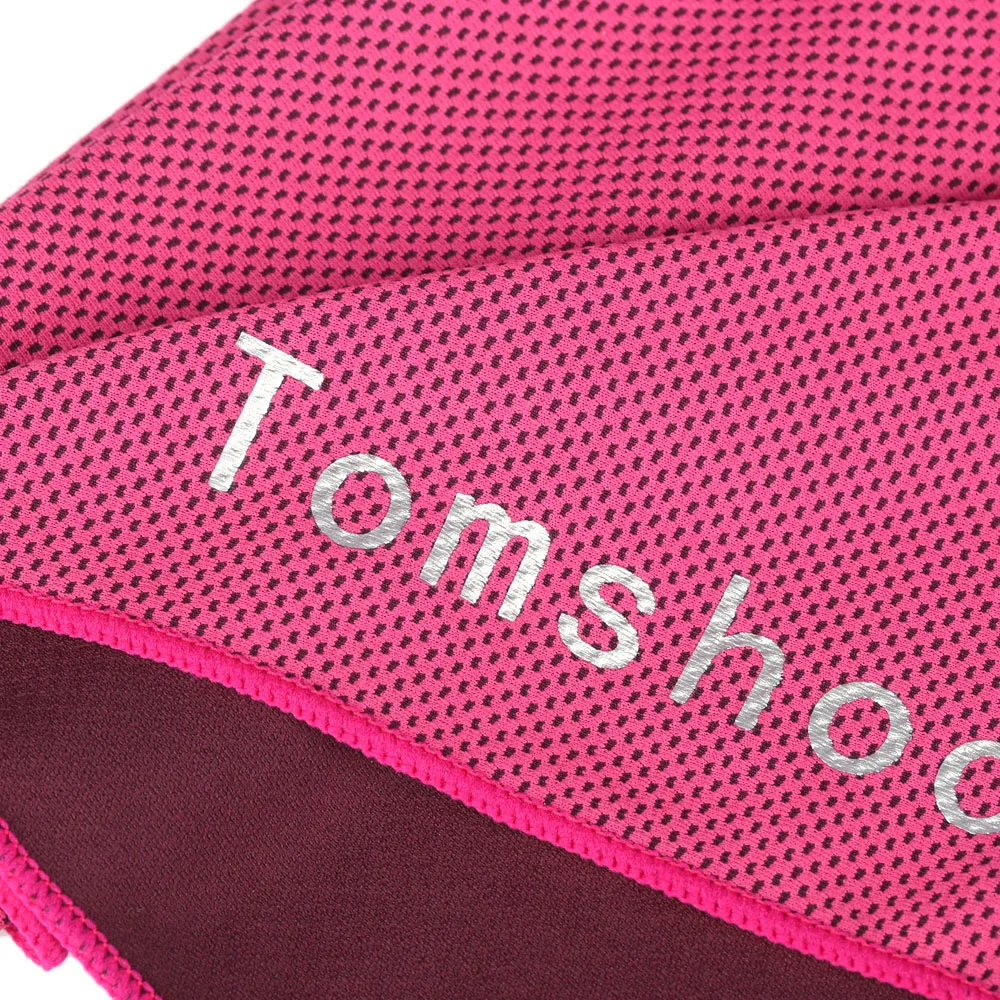 Распродажа! TOMSHOO многоразовое быстроохлаждающее рельефное Спортивное компактное полотенце для бега на велосипеде, путешествий, кемпинга, фитнеса, пляжа, тренажерного зала