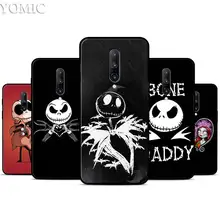 jack skellington Silicone Case for Oneplus 7 7Pro 5T 6 6T Black Soft Case for Oneplus 7 7 Pro TPU Phone Cover