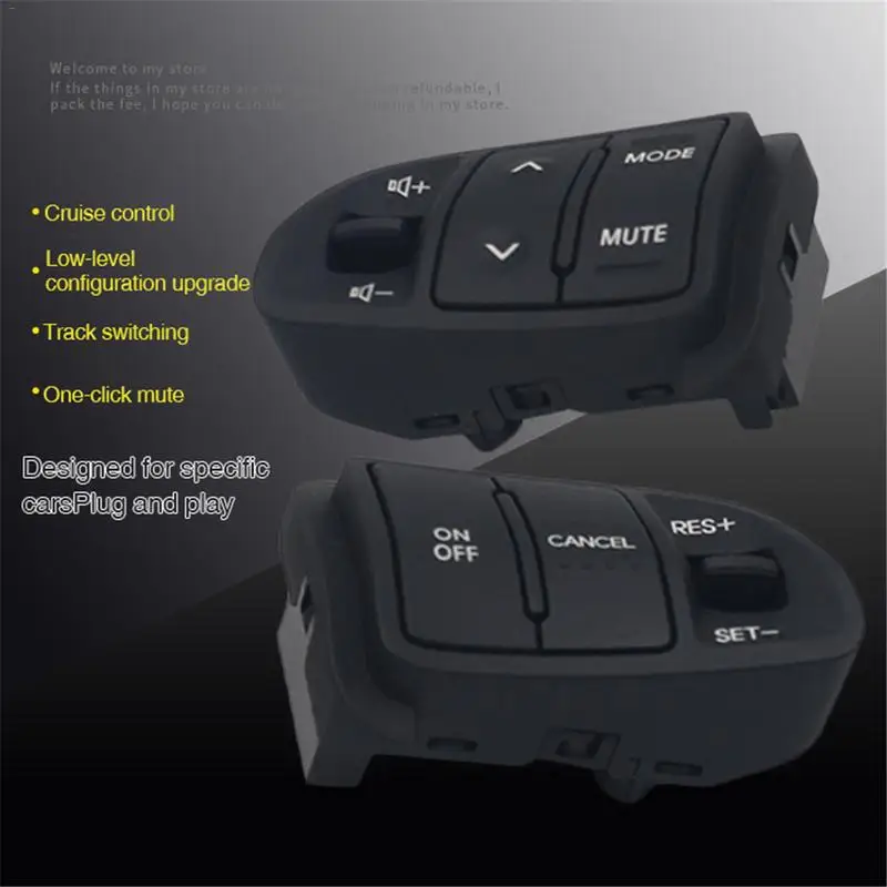 

Multifunctional Steering Wheel Modification Button Upgraded Cruise Control Audio Button For Kia Sportage R Drop Shipping