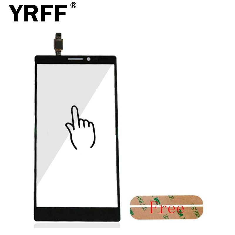 K920 Black For Lenovo Vibe Z2 Pro K920 Touch Screen Digitizer Panel Front Outer Glass Lens