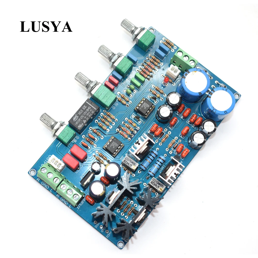Lusya Class A Assembled classic preamp AD827JN Preamplifier DIY