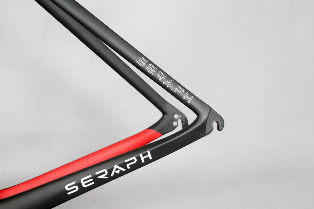 SERAPH Aero road carbon frame FM268, китайский углеродистый каркас, areo рама для гоночного велосипеда