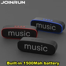 Joinrun беспроводной Bluetooth динамик мобильный беспроводной автомобильный аудио умная портативная карта открытый сабвуфер Поддержка TF карты/AUX/USB карта