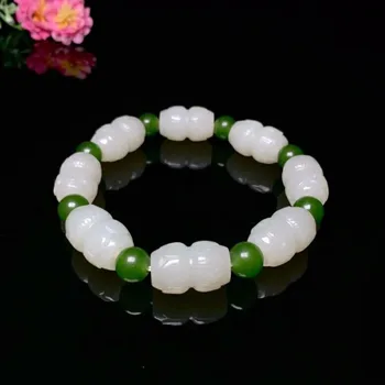 

Exquisite Hetian jade bracelet h57#