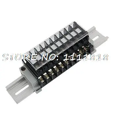 

Dual 20 Positions Barrier Terminal Strip Block 660V 10A