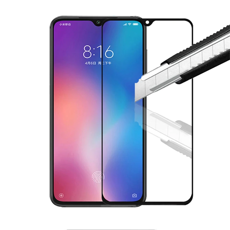 Защитное стекло для Xiaomi Mi 9 закаленное 8 Lite Mi9 Mi8 Mi8Lite экран Proetctor пленка полное