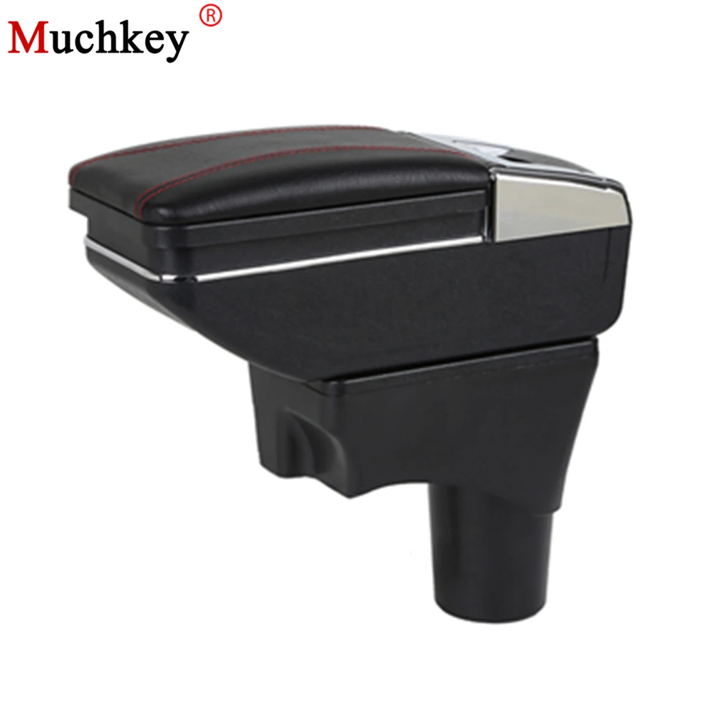 

Armrest Box For Nissan Micra March Car Center Storage Box With Cup Holder Ashtray Stowing Tidying Arm Rest Rotatable Car-styling
