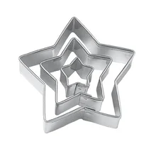 Dhdl! NiceEshop(TM) Звезда вырезами Формочки, набор из 3