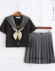 Япония обувь для девочек короткий рукав Jk костюм моряка для маскарада школьная форма s футболка элегантный дизайн наборы ухода за кожей