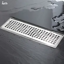 30*10cm square anti-odor floor drain 304 solid stainless steel bathroom invisible shower floor drain Origin: Guangdong, China 30*10cm square anti-odor floor drain 304 solid stainless steel bathroom invisible shower floor drain Origin: Guangdong, China