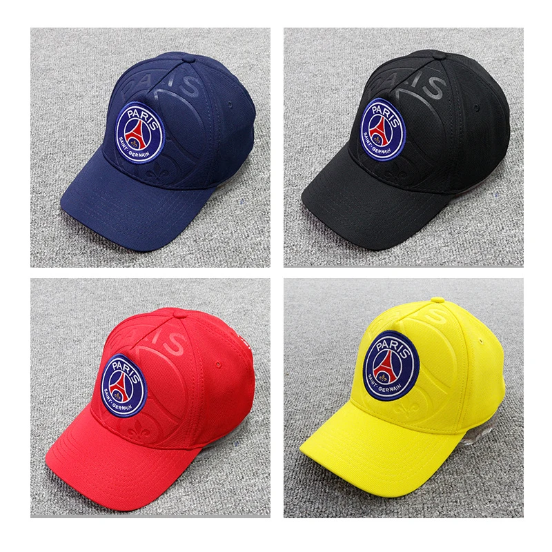 

Unisex 2019 Paris Saint-Germain Football Club Sun Cool Hat Gold Embroidery Adjustable Baseball Caps