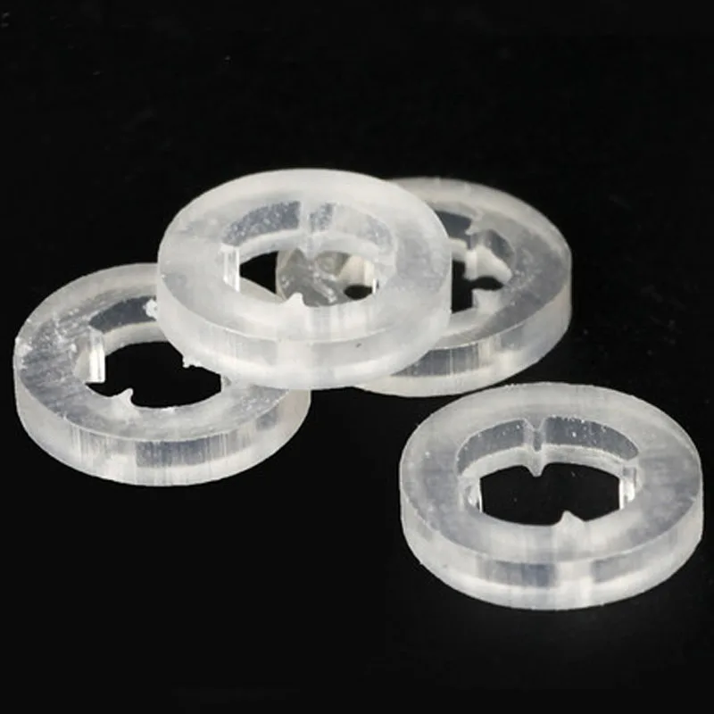 

50pcs M6 Insulating washer Flat gaskets Self-drilling screw Waterproof four-corner plastic gasket Outer diameter 10mm thickness