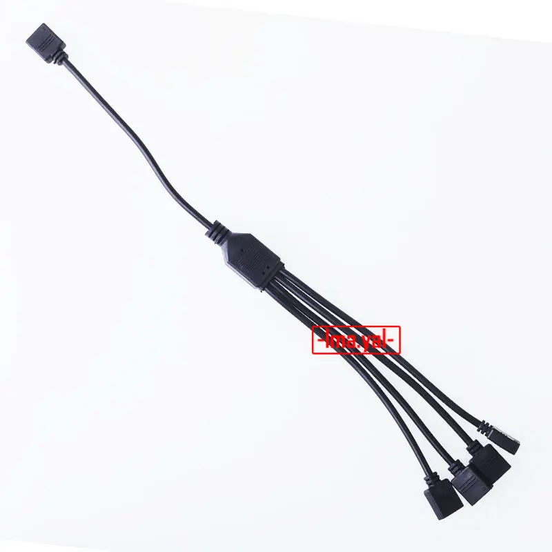 4 Pin коробка передач с соединительный кабель для светодиодной отклонения в
