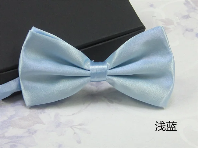 light blue Мужские галстуки, модные, смокинги, классические, смешанные, одноцветные, Бабочка, галстук-бабочка для свадьбы, вечеринки, галстук-бабочка, галстуки для мужчин, Gravata LD8006 - Цвет: light blue