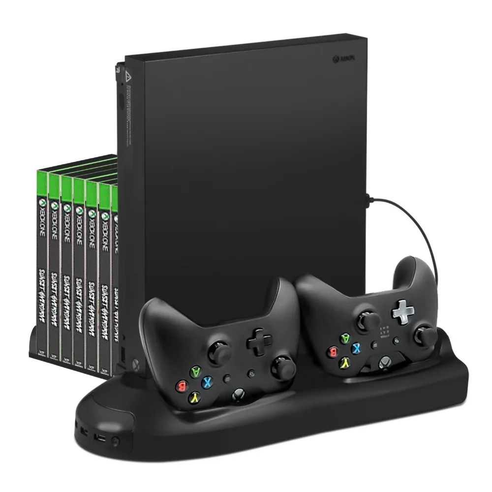 Keten многофункциональная вертикальная подставка для Xbox One X с охлаждающим