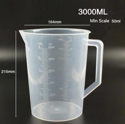 Пластиковые чашки с весами утолщенные с ручкой 500 мл система охлаждения Мыло DIY инструмент кухонный инструмент для выпечки 100 мл/500 мл/1000 мл/5000 мл