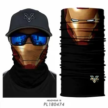 Mouth Teeth Face Mask Magic Seamless Outdoor Headband Men Women sport Skating Climbing Skiing Hiking Running Fishing Neck Warmer