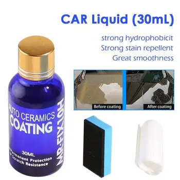 

30mL Ceramic Car Wash Maintenance Paint Care Coating Liquid Glass 10H Hardness Paint Care Nano Coating Car Paint Maintenance