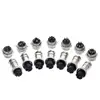 TZT 1set GX16 2/3/4/5/6/7/8/9/10 Pin Male & Female 16mm L70-78 Circular Aviation Socket Plug Wire Panel Connector for diy ► Photo 2/5