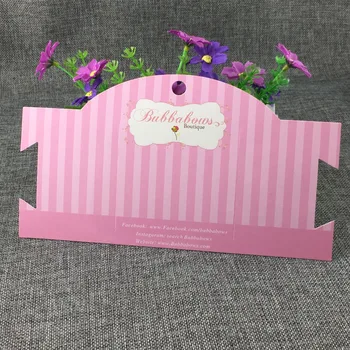 

Wholesale Paper Card Hair Band Hair Clip Hair Accessory Jewelry Display Decoration Accept Custom Need Extra Cost 500Pcs/Lot