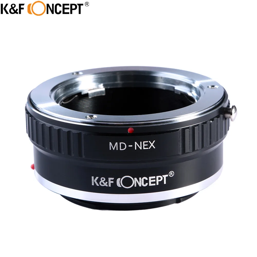 K& F КОНЦЕПЦИЯ Адаптер объектива для MD-NEX Minolta MD Объектив на Sony NEX E-mount NEX3 NEX5 NEX5N NEX7 NEX-C3 NEX-F3 NEX-5R NEX5T