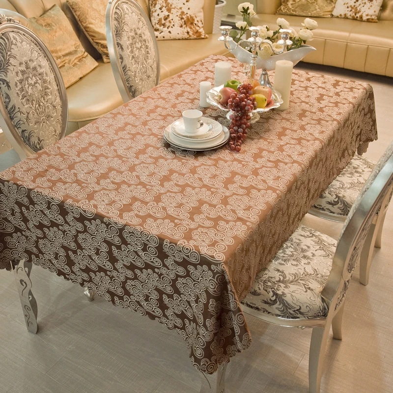 

New Design Western Restaurant Feast Tablecloth Round Rectangle Square Table Cloths For Sale Decorations Christmas Tablecloth